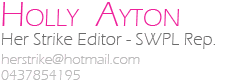 Holly Ayton Her Strike Editor